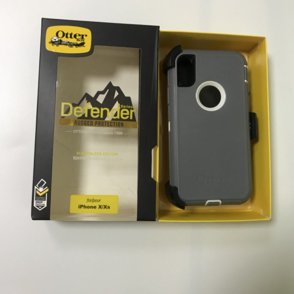 Otterbox Heavy Duty Case Shockproof For iPhone X/XS Gray